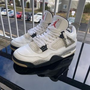 Jordan Retro 4 White Cement
